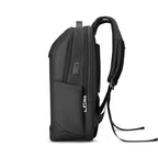 Stylish black waterproof backpack with multiple compartments - MarkRyden travel bag