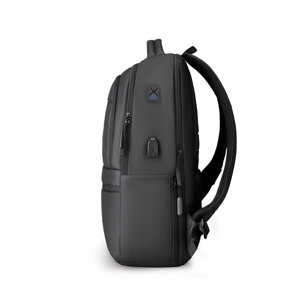 Fady: Mochila ligera para portátil de segunda generación con carga USB y antirrobo 