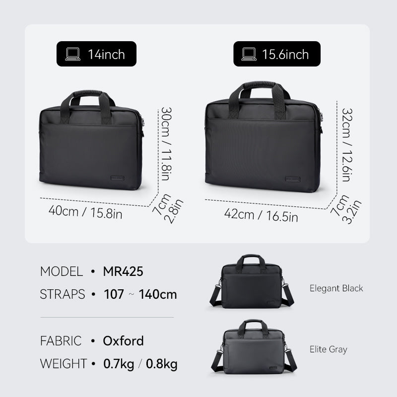 Classic IV : Mallette pour ordinateur MarkRyden Tech Commuter 14/15,6 pouces 