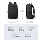 Super Light: Multi-compartment Waterproof Leather Computer Commuter Backpack