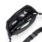RapidPack Lite: Tri-Compartment Waterproof Sling Pack for Commute