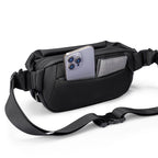 RapidPack Lite: Tri-Compartment Waterproof Sling Pack for Commute