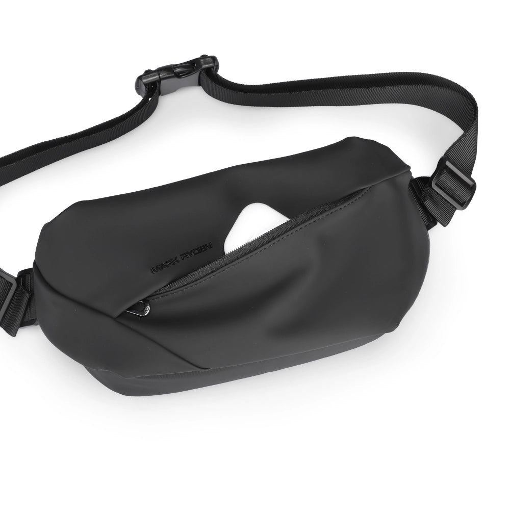 RapidPack Lite: Tri-Compartment Waterproof Sling Pack for Commute