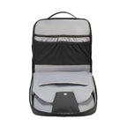 MARKRYDEN stylish leather waterproof backpack interior with multiple compartments