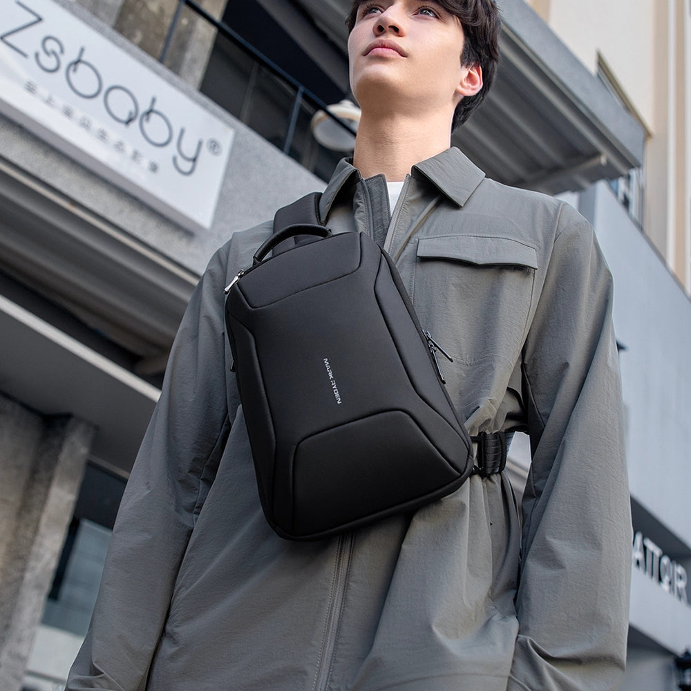 StealthChest: High Quality RFID-Secure Chest Bag for Urban Operator