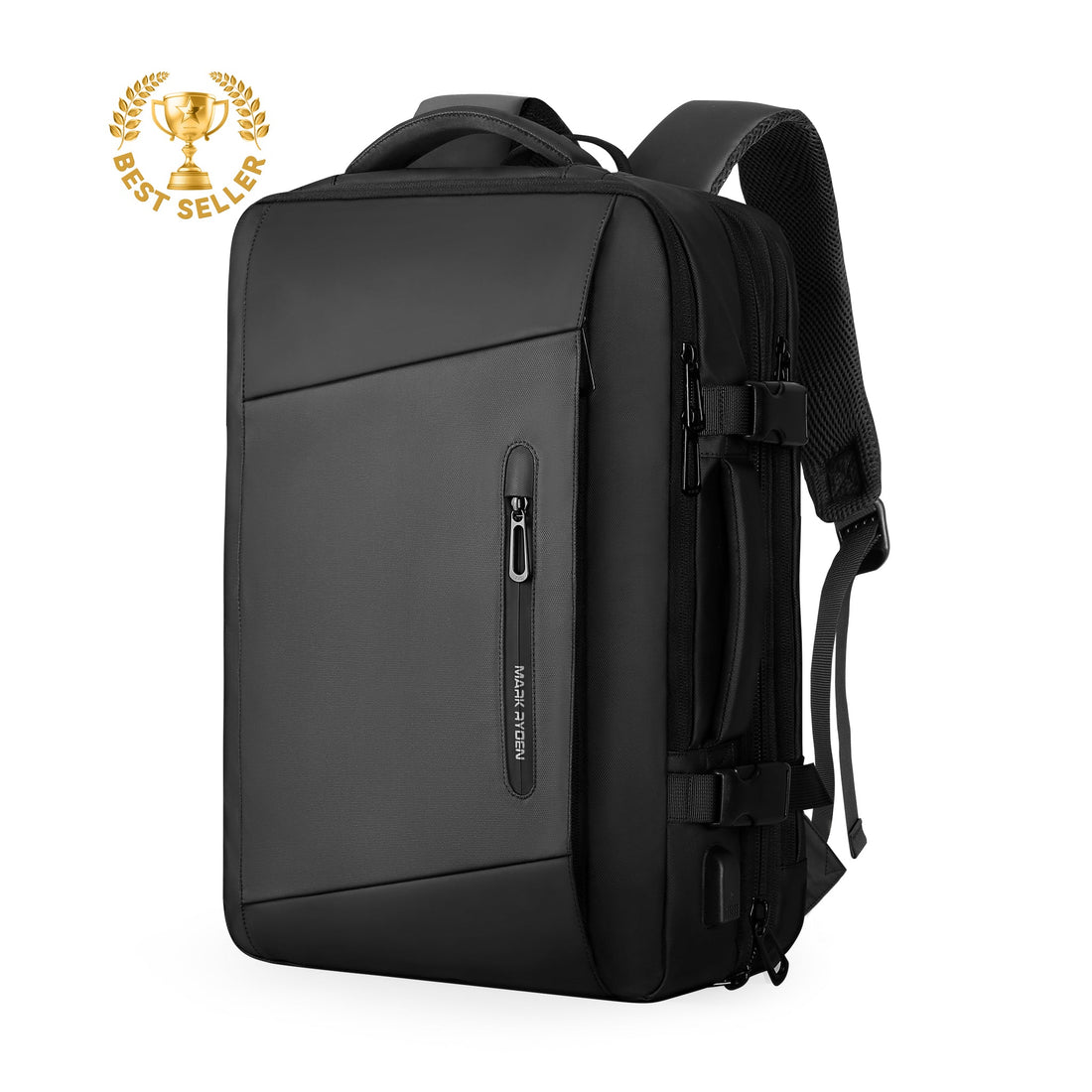 Expandos: Versatile Expandable Laptop Backpack For All-day Traveling