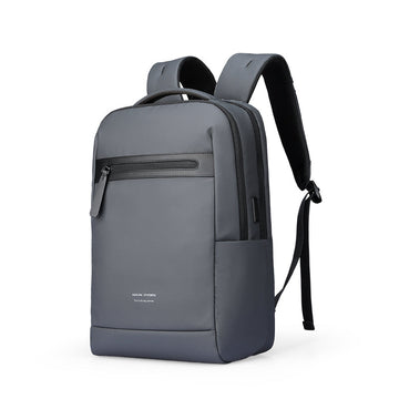 UrbanFlex Lite: mochila ligera con compartimento independiente para computadora diseñada para empresas 