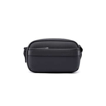 ExecSlim: Slim Business Crossbody Bag with 3 Compartments and Key Hook