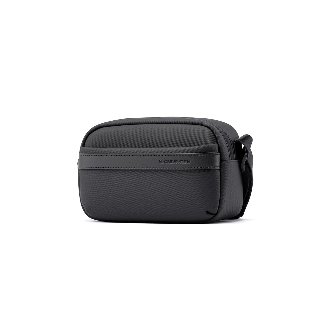 ExecSlim: Slim Business Crossbody Bag with 3 Compartments and Key Hook