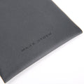 Mark Ryden dark gray leather coin pouch secure travel accessory