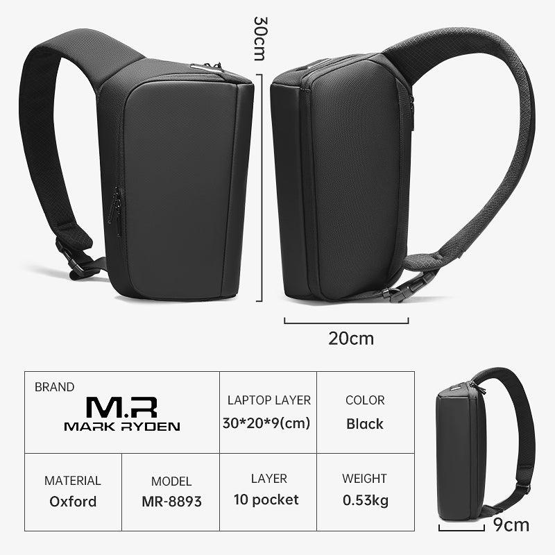 Simple Fashion: Breck Daily Waterproof Crossbody Bag - MARK RYDEN US