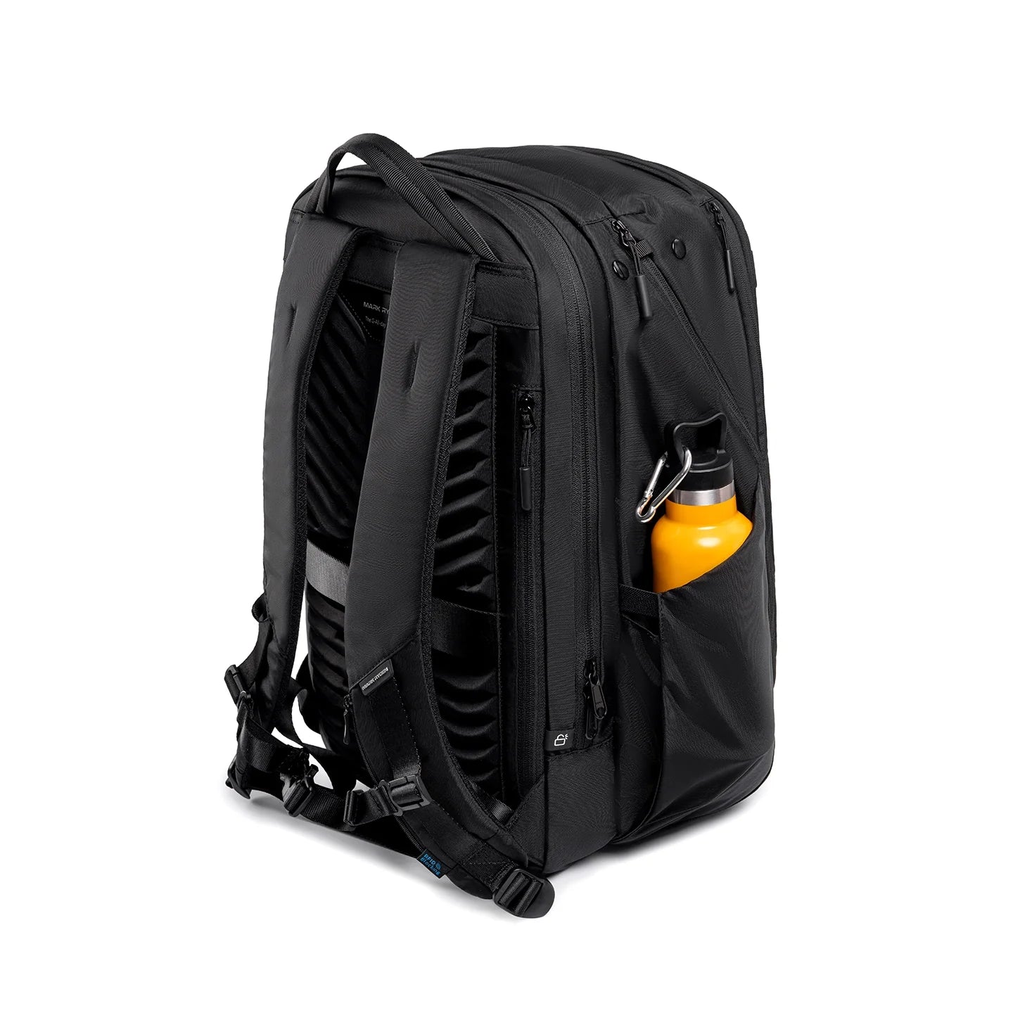 Globalist: Expandable 3-in-1 Tech Travel Backpack with 180° Clamshell Opening & Luggage Strap