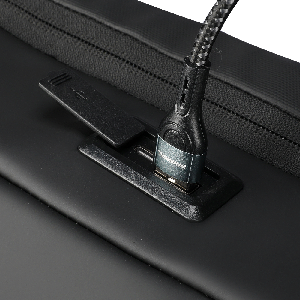 MARKRYDEN Voyager Pro commuter backpack with integrated USB charging port