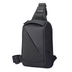 ChargeSling: RFID-Safe Chest Bag with USB Charging Port For Commute