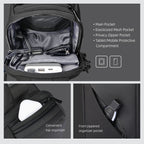 ChargeSling: RFID-Safe Chest Bag with USB Charging Port For Commute