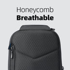 ChargeSling: RFID-Safe Chest Bag with USB Charging Port For Commute