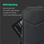 ChargeSling: RFID-Safe Chest Bag with USB Charging Port For Commute