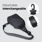 ChargeSling: RFID-Safe Chest Bag with USB Charging Port For Commute