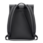 MarkRyden MUKE II School Classic Business Work Black Oxford backpack back view