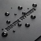 MUKE II:School Classic Business Work Black Oxford Backpack