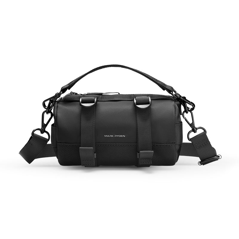 MotoBarrel: Cylinder Crossbody Bag with Strap For Fashion Forward - MARK RYDEN US