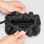 MotoBarrel: Cylinder Crossbody Bag with Strap For Fashion Forward - MARK RYDEN US