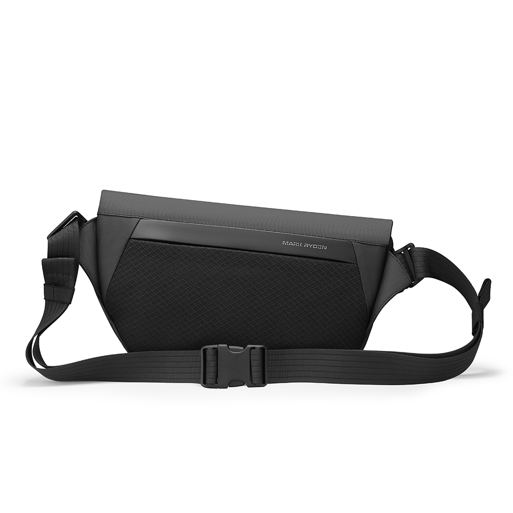 Diamond Facets: Bolso bandolera rígido, resistente al agua y a los arañazos, de gran capacidad 