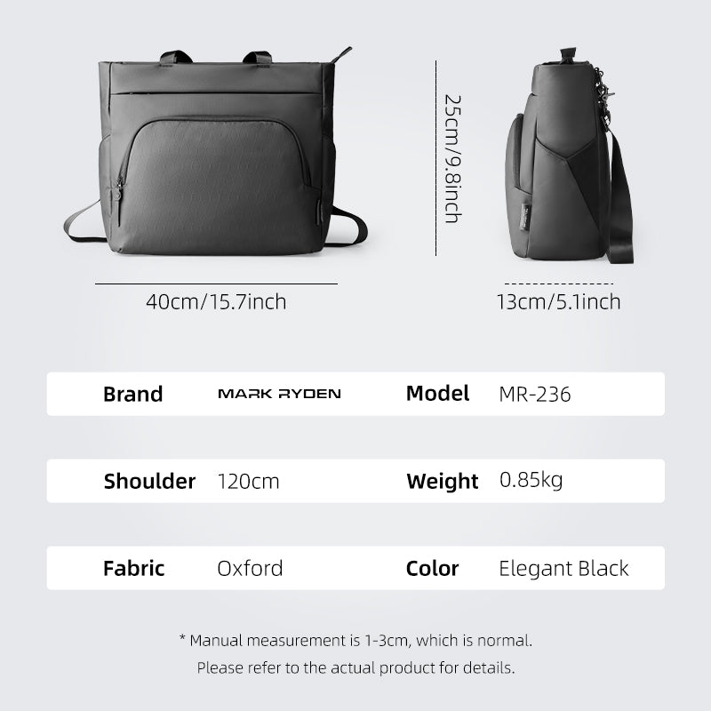 MetroCourier: Tech-Integrated Messenger Bag with Dedicated Charger Compartment