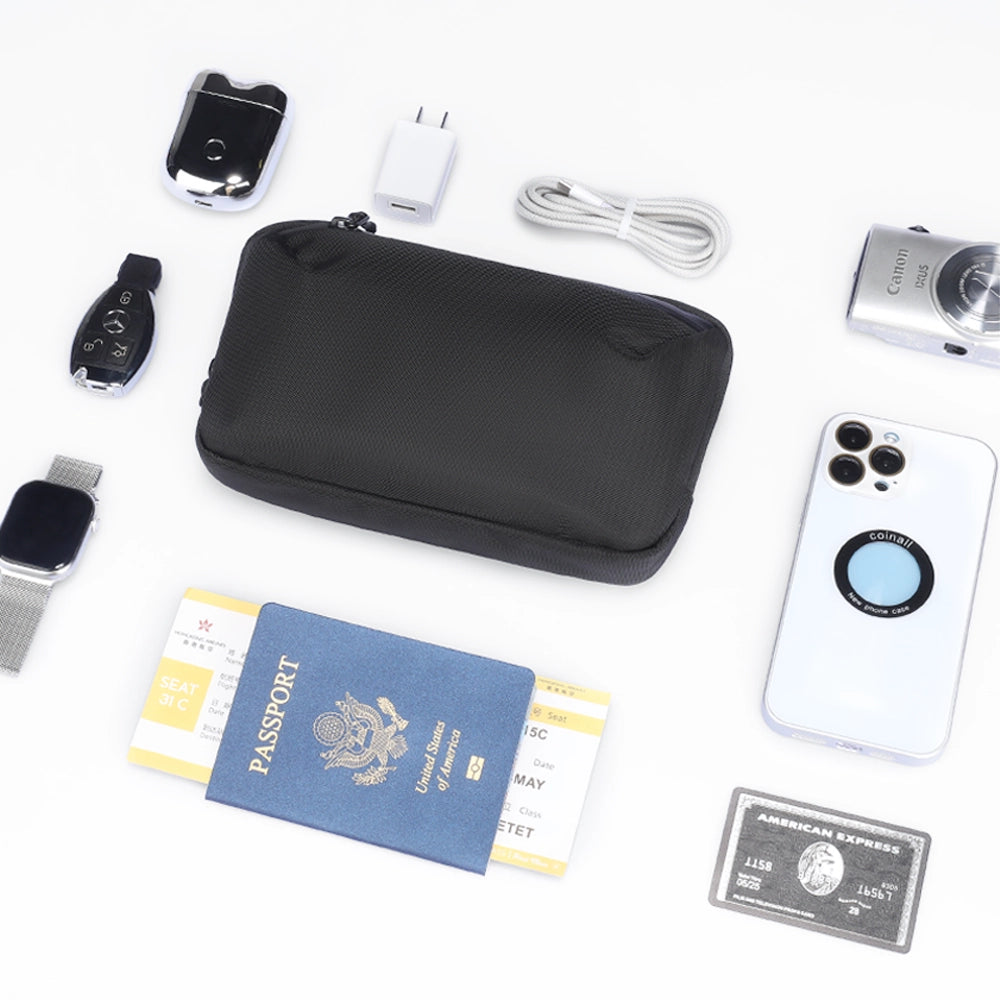 Black Switchstorage IV crossbody bag for modern travelers with travel essentials