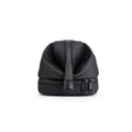 Black Switchstorage V toiletry bag with wet/dry sections for modern travelers by MARKRYDEN