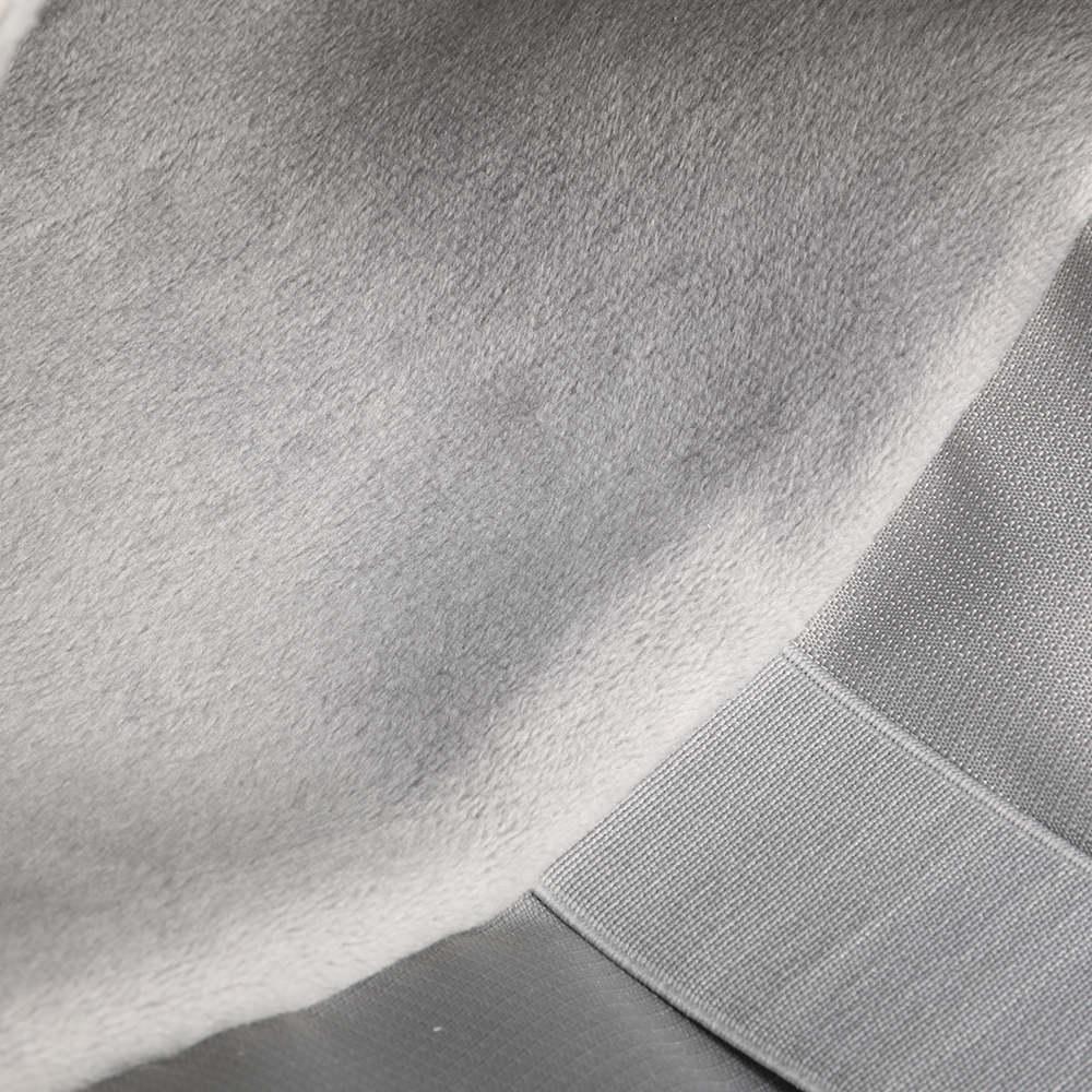 MarkRyden gray leather texture detail for casual multilayer backpack