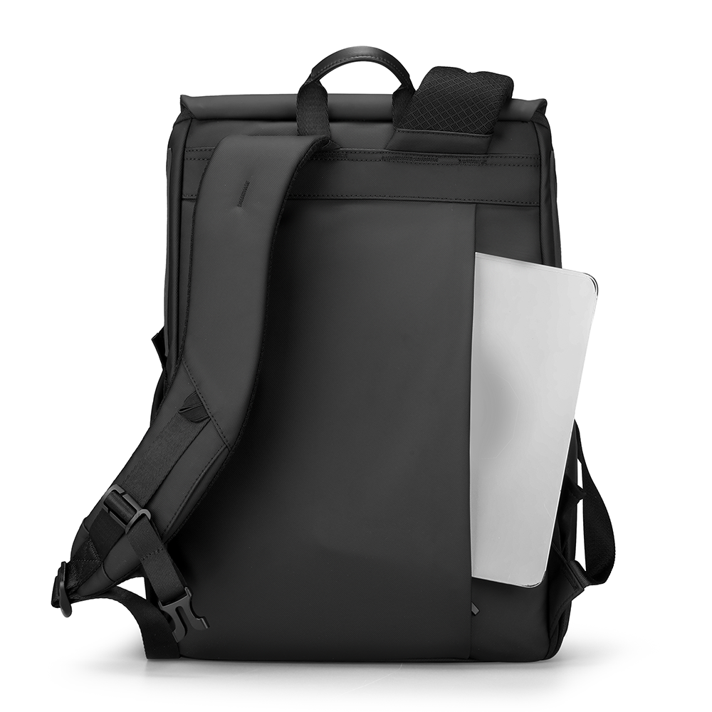 Black MarkRyden Almighty anti-theft multi-functional two-in-one backpack with laptop pocket