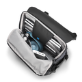 MARKRYDEN Almighty multi-functional two-in-one backpack with organized compartments holding laptops, headphones, and accessories