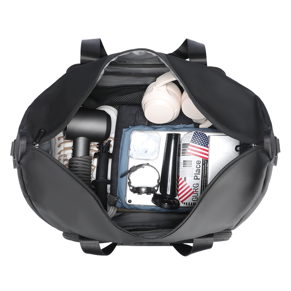 MARKRYDEN JourneyFlex versatile mega handbag with organized interior items