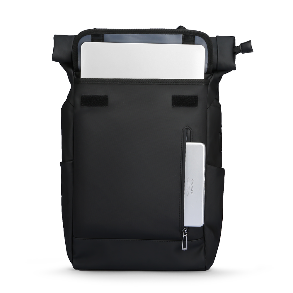 MarkRyden black 29L daily business multifunctional backpack with laptop compartment