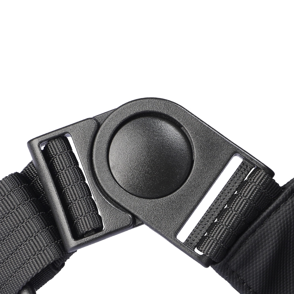 Black waterproof switch buckle for MarkRyden GameFlow sling bag