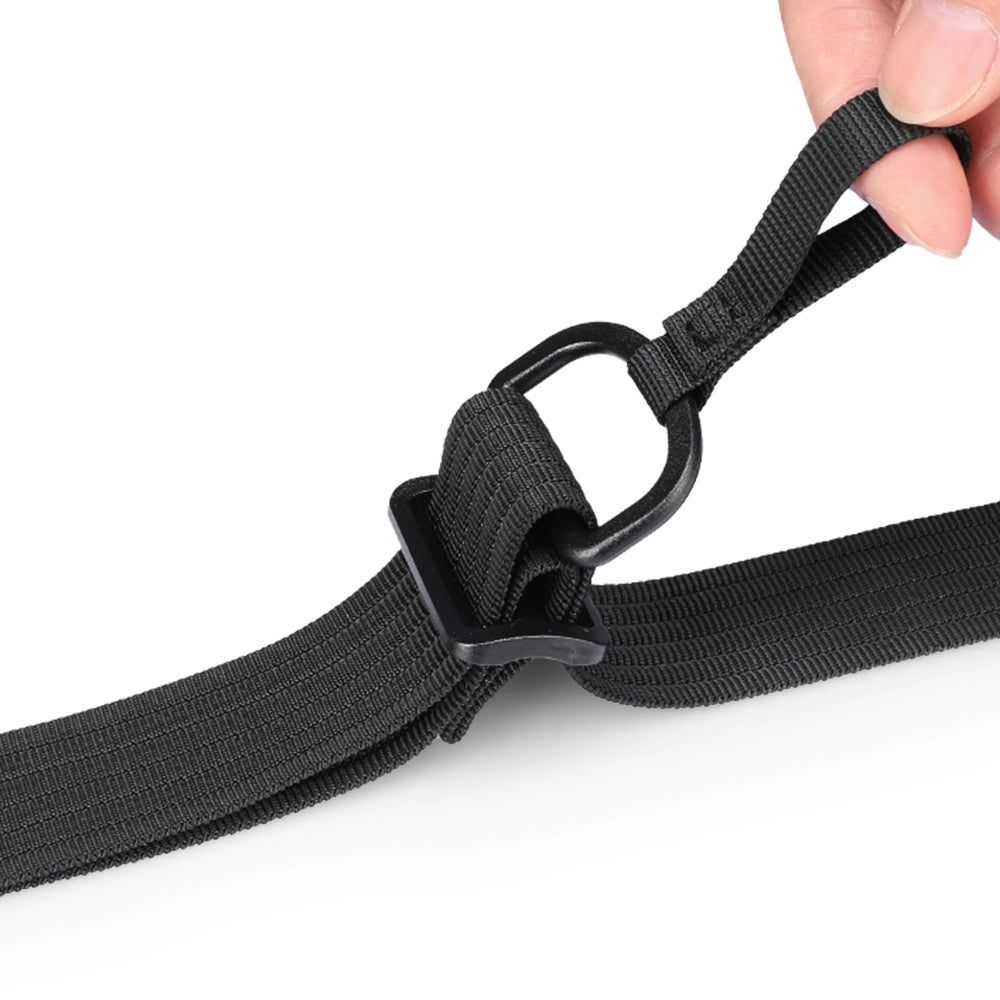 MarkRyden black waterproof sling bag strap with carabiner for urban gamers