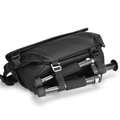 MarkRyden black leather waterproof scratch-resistant messenger bag