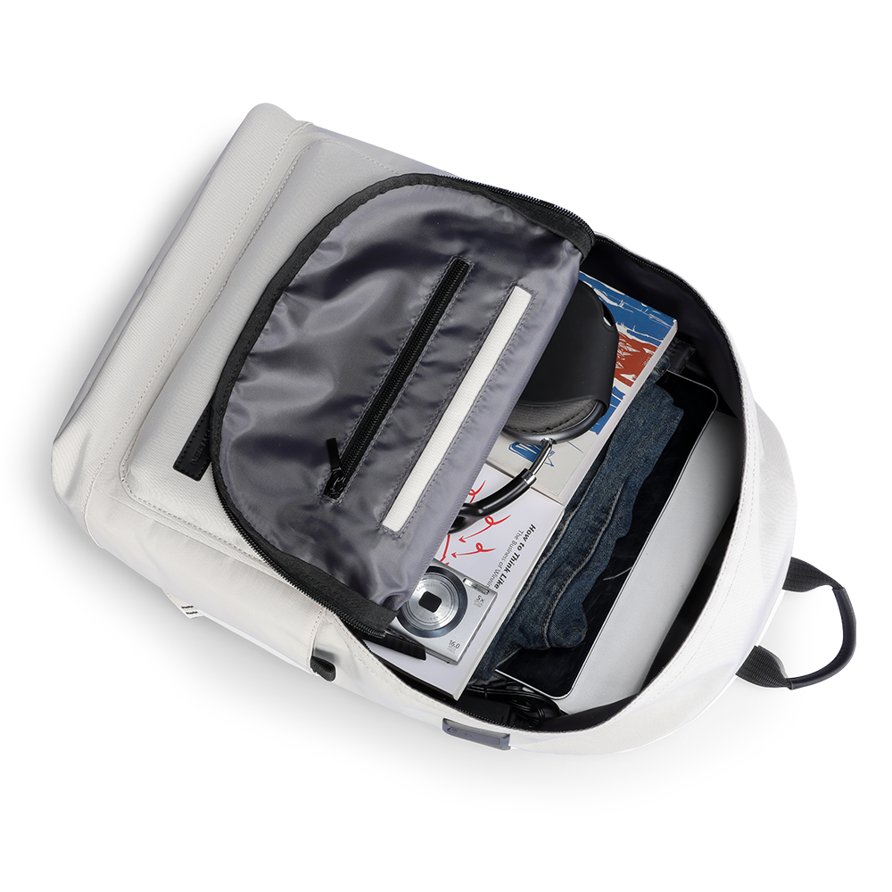 MarkRyden DuoHuePack daily lightweight school backpack interior with organized compartments