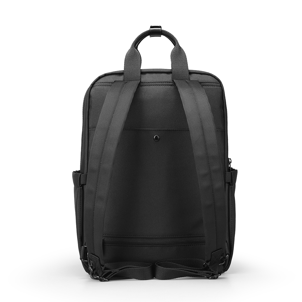 MarkRyden BreezePack black lightweight backpack with removable straps