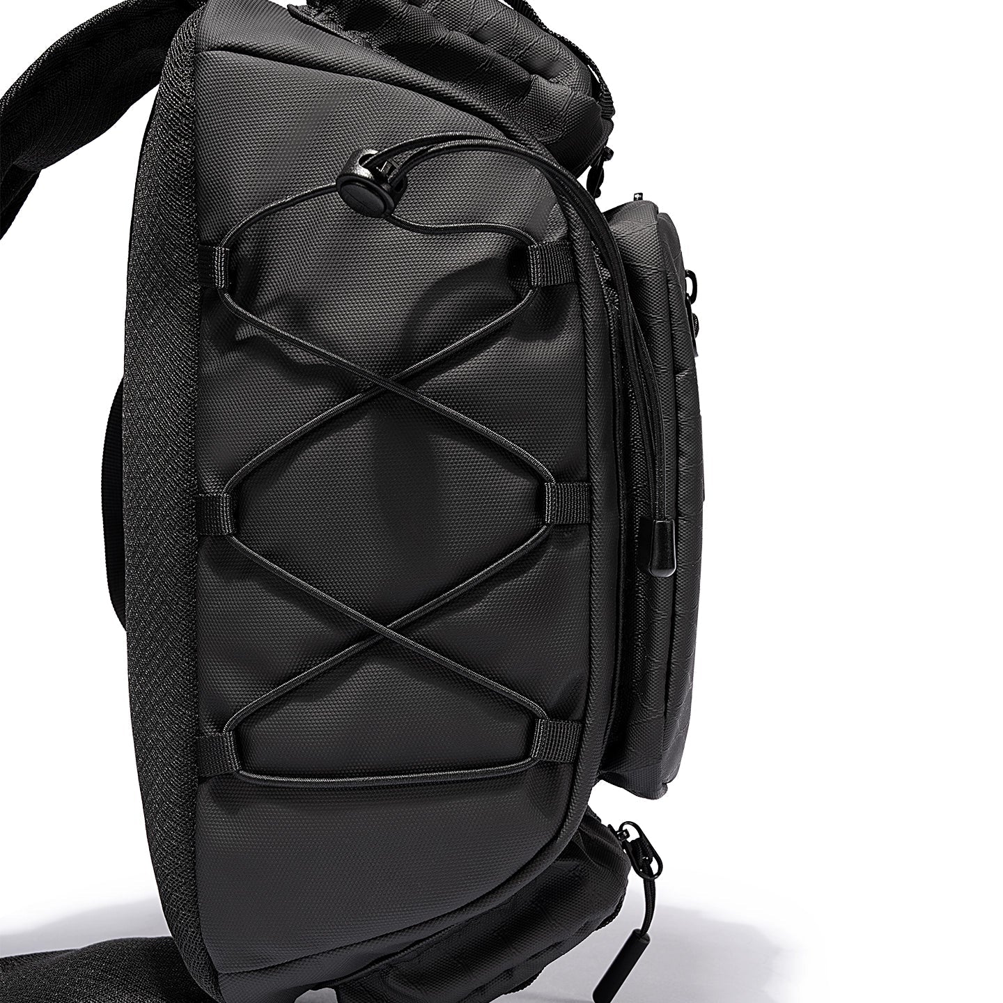 Aegis: Fully Enclosed Waterproof Crossbody Bag with Multi-pocket Storage for Explorers