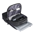 MARKRYDEN UrbanFlex Lite backpack with computer compartment, holding laptop and VR gear