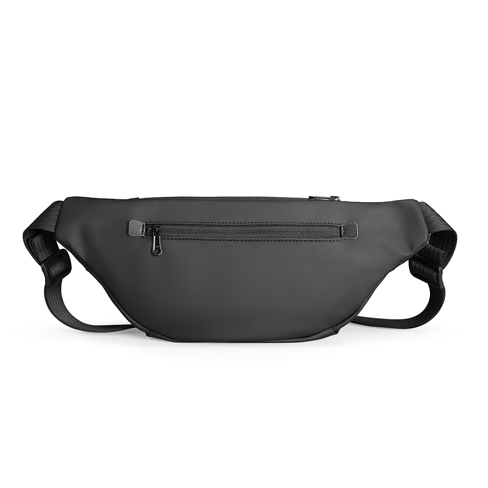 MARKRYDEN black fashionable daily crossbody bag with zip pocket