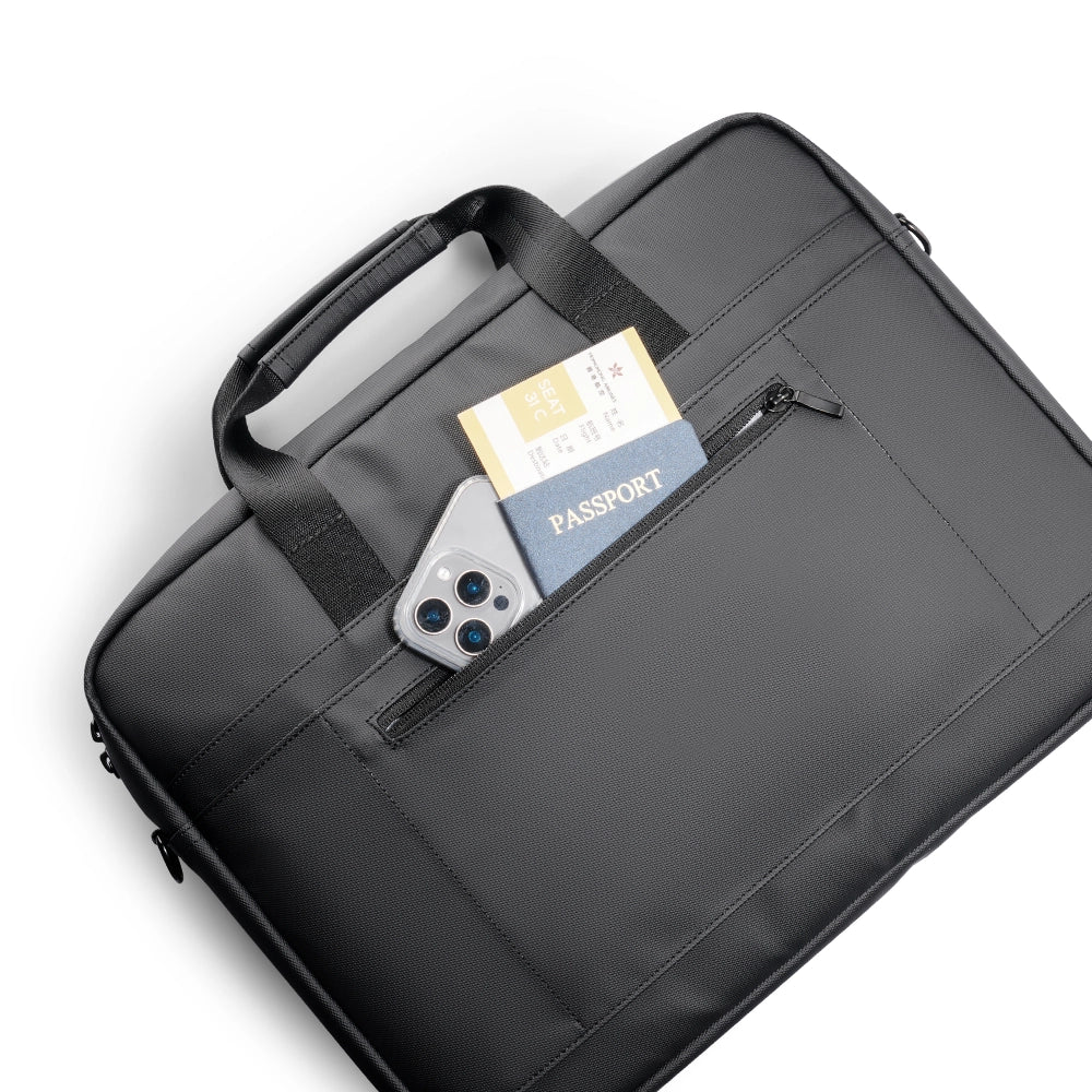 Classic V: Featherweight Water-resistant Briefcase For Urban Journeys