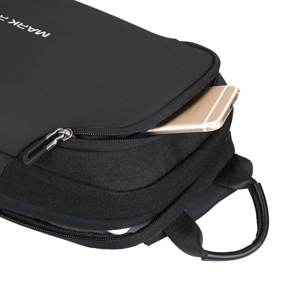 Markryden Mini Julius black crossbody bag with phone pocket