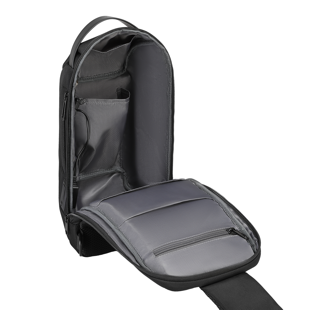 MarkRyden Odyssey Mini business casual anti-theft waterproof crossbody bag interior with compartments