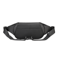 MarkRyden black water-repellent double-layer casual shoulder bag
