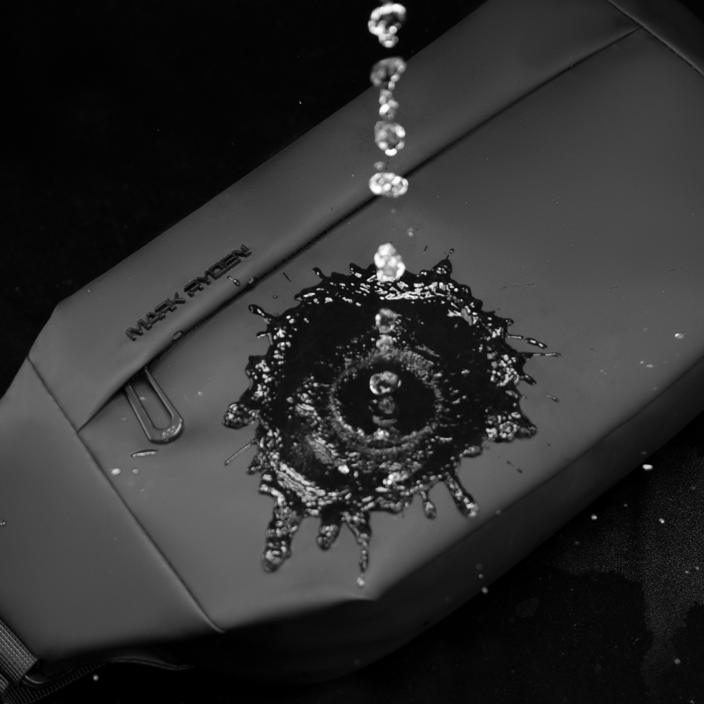 Casual I: Bolso de hombro repelente al agua con doble capa 