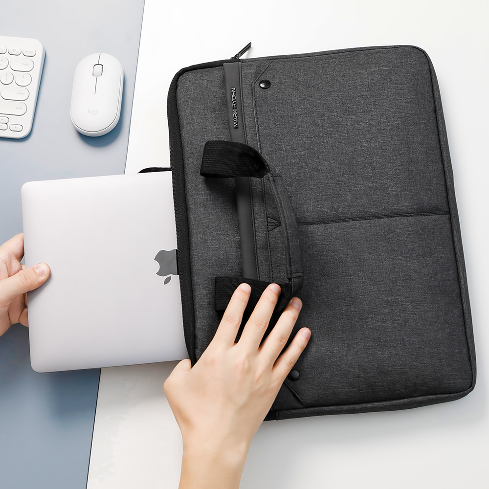 Clásico III: Maletín para ordenador portátil MarkRyden de 15,6 pulgadas, ligero y delgado