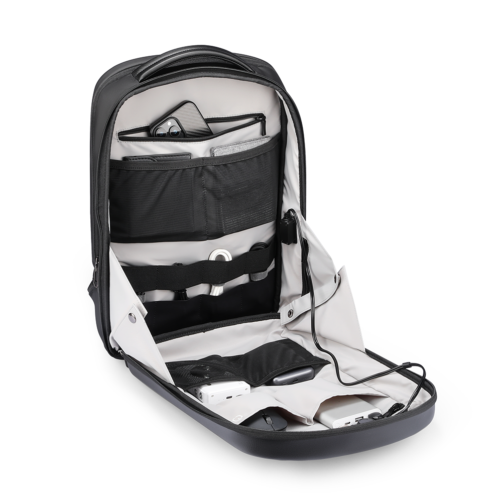 Mochila rígida impermeable para portátil con compartimento para arco de Ratio 